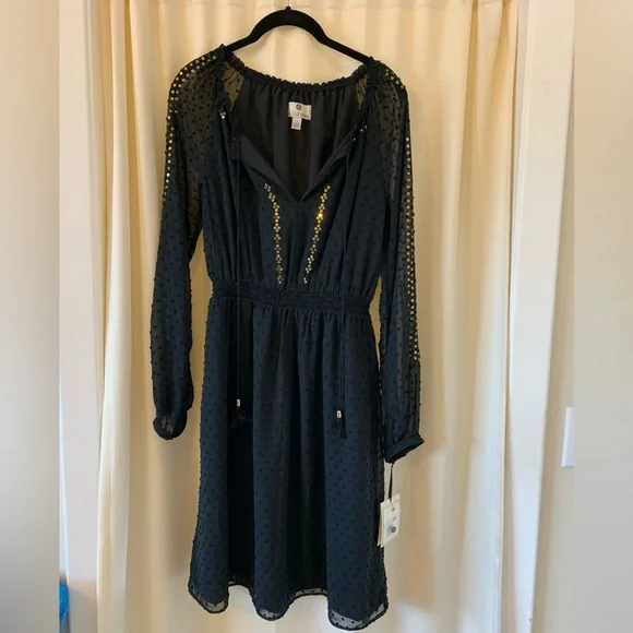 altuzarra for target black dress Retro Stage Victorian Lace Bell Sleeve Dress Renaissance Festival Dress